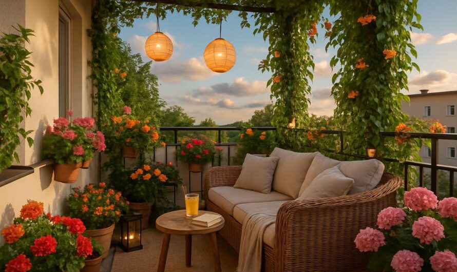 Comment métamorphoser votre balcon en havre de paix cet été grâce à deux astuces simples