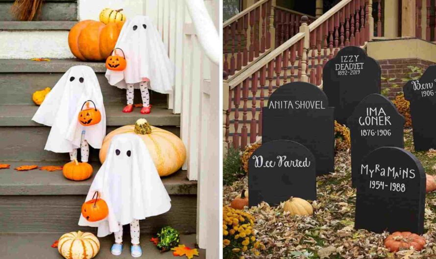 déco fenêtre halloween à faire soi même