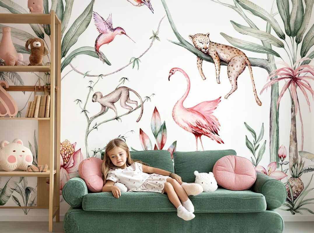 découvrez notre sélection unique de papier peint à poser directement sur un papier peint existant, pour un relooking facile et rapide de vos murs.